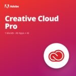 Adobe Creative Cloud Pro – 1 Monat, alle Apps | Digitaler Code