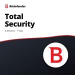 Bitdefender Total Security – 5 dispositivi, 1 anno | Codice Digitale