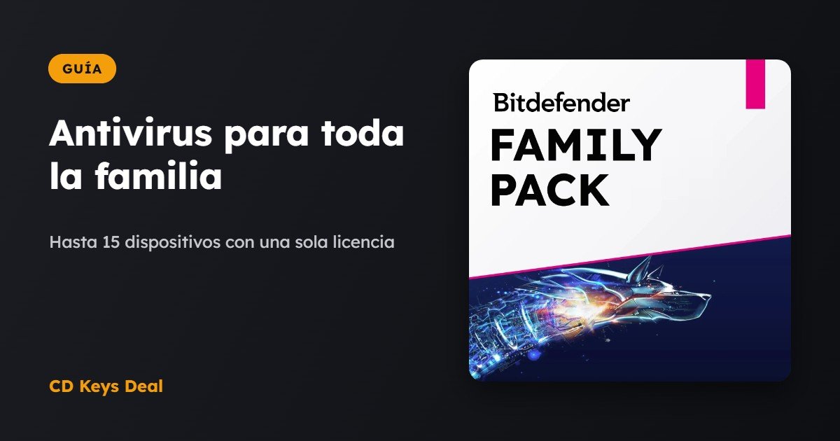 Antivirus para toda la familia: cómo proteger 10–15 dispositivos con una licencia