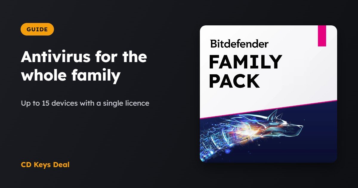 Family Antivirus: How to Protect 10–15 Devices with One Licence
