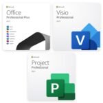 Bundle Office 2021 Professional Plus + Visio 2021 Professional + Project 2021 Professional – Licenze a Vita | Product Key Digitali
