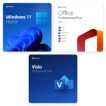 Bundle Windows 11 Home + Office 2024 Professional Plus + Visio 2024 Professional – Licenze a Vita | Product Key Digitali