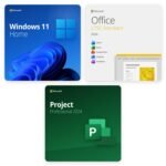 Bundle Windows 11 Home + Office 2024 Standard + Project 2024 Professional – Licenze a Vita | Product Key Digitali
