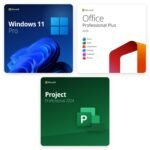 Bundle Windows 11 Pro + Office 2024 Professional Plus + Project 2024 Professional – Licenze a Vita | Product Key Digitali