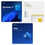 Bundle Windows 11 Pro + Office 2024 Standard + Visio 2024 Professional – Licenze a Vita | Product Key Digitali