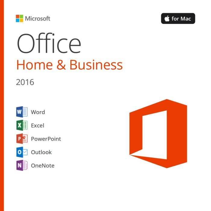 Microsoft Office 2016 Home & Business per Mac – Licenza a Vita 1 Mac | Product Key Digitale
