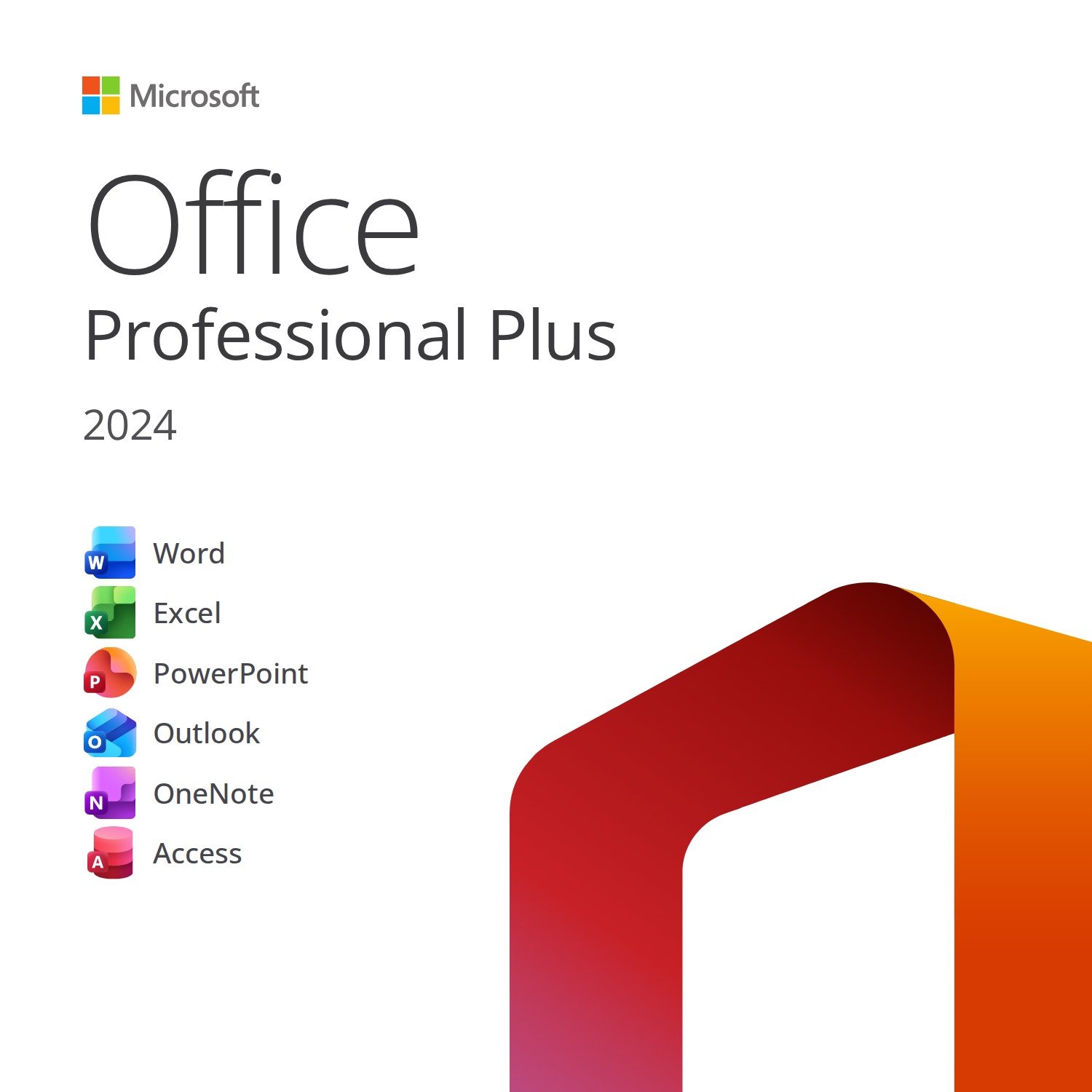 microsoft-office-2024-professional-plus-v3 Microsoft Office 2024 Professional Plus – Lifetime Licence 2 PC | Digital Product Key - Image 1