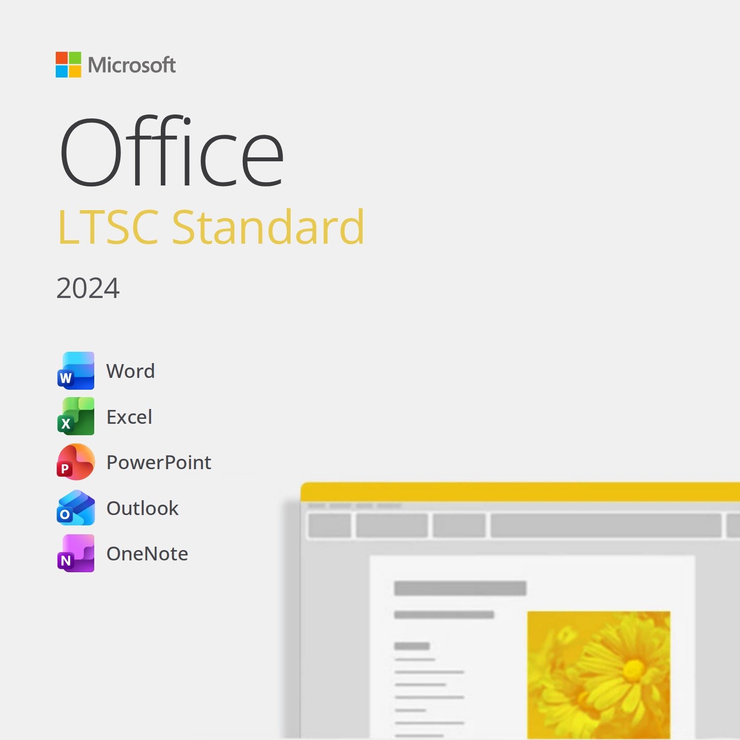microsoft-office-2024-standard Microsoft Office 2024 Standard – Licenza a Vita 1 PC | Product Key Digitale - immagine 1