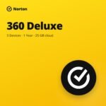 Norton 360 Deluxe – 3 devices, 1 year, 25 GB cloud | Digital Code